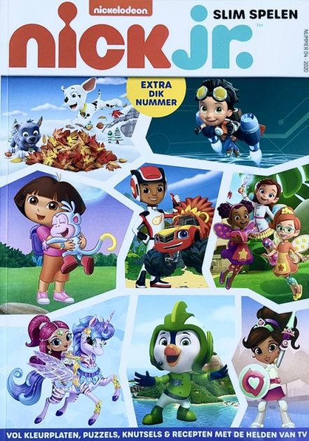 Nickelodeon Nick Jr. Slim Spelen - Extra Dik Vakantieboek