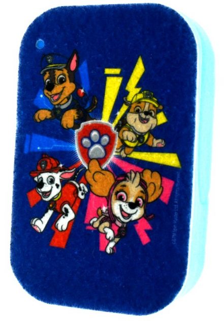 Paw Patrol Bad Sponsje Met Scrubkant Voor de Tedere Huidjes - 1 Stuk