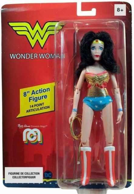 Lansay - Mego - DC Comics - Wonder Woman - 20 cm - 14 gezamenlijke punten - 8 jaar oud