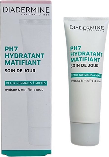 DIADERMINE Matifying Day Hydraterende PH7 - Essentiele verzorging - 50 ml