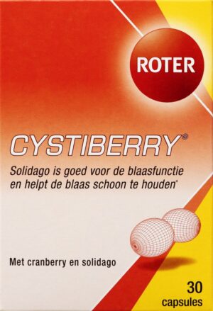 Roter Cystiberry Blaasontsteking Voedingssupplement - 30 Capsules