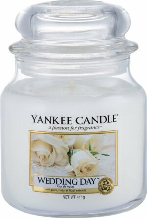 Yankee Candle - Wedding Day Candle ( svatební den ) - Vonná svíčka - 411.0g