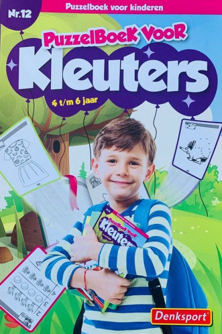 Denksport - Nr.12 Puzzelboek voor kleuters 4-6 jaar