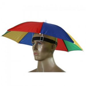 Colorful Head Umbrella - Umbrella Hat Colored
