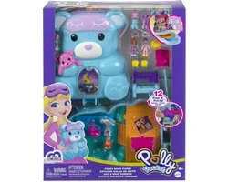 Polly Pocket Teddybeer - Speelfigurenset - Tas