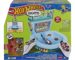 Hot Wheels Skate Doorspoelen En Gaan Skateset - Toiletpot Racebaan