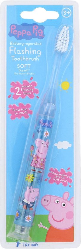 Peppa Pig - LED Lichtjes Tandenborstel met Timer - 3+ jaar