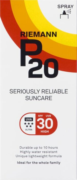 P20 SPF 30 - Zonnebrand Spray - Factor 30 - 200 ml