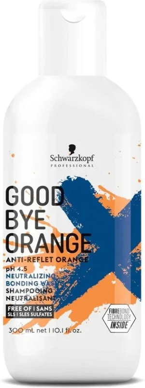 Schwarzkopf Goodbye Orange Shampoo 300ml - Voor Alle Haartypes