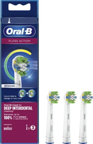 Oral-B Opzetborstels FlossAction 3 stuks