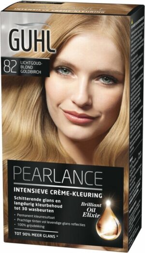 Guhl Pearlance Intensieve Creme Haarkleuring - 82 Lichtgoudblond Goldbirch