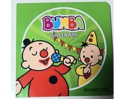 Bumba kartonboek - Luid en stil - kartonboekje studio 100 - boek over tegenstellingen - educatief