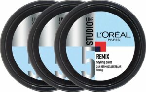 L'Oréal Paris Studio Line Remix Haarwax - Wax - 3 x 150 ml