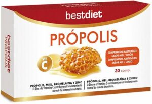 Tablets Best Diet Propolis Honey Lemon (30 tablets)