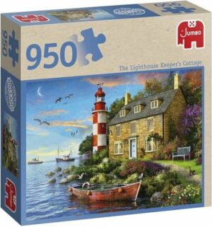 Jumbo The Lighthouse Keeper’s Cottage Puzzel - 950 Stukjes