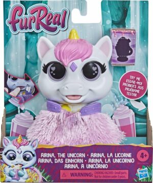 FurReal Feeding Fantasy Airina de Eenhoorn - Interactieve Knuffel