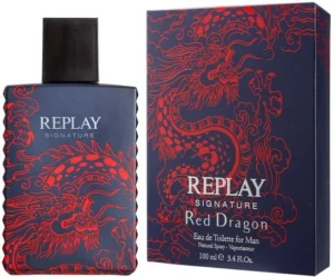 Replay Signature - Red Dragon Eau de Toilette for Men - 30 ml