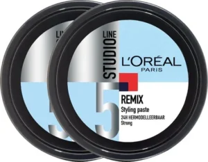 L'Oréal Paris - Studio Line Special FX Remix Styling Paste - 150 ml - Paste Voordeelverpakking x2