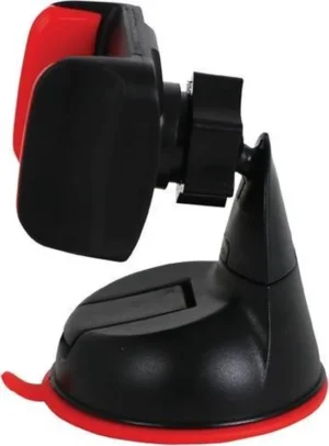 Carpoint Telefoonhouder 52-85 Mm Zuignap 360° Zwart/rood