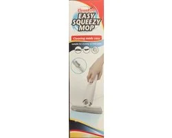 Cleanrite Mini Knijpmop - makkelijk en effectief schoonmaken - schoonmaken gladde oppervlakken - schoonmaak mop - compacte mop
