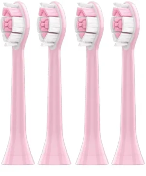 Maxenza Opzetborstel Geschikt Voor Philips Sonicare - W2 Voor Wittere Tanden - 4 Stuks - Met Deksel