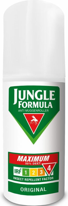 Jungle Formula Maximum Roll on Muggenbescherming 50% DEET - 50ml