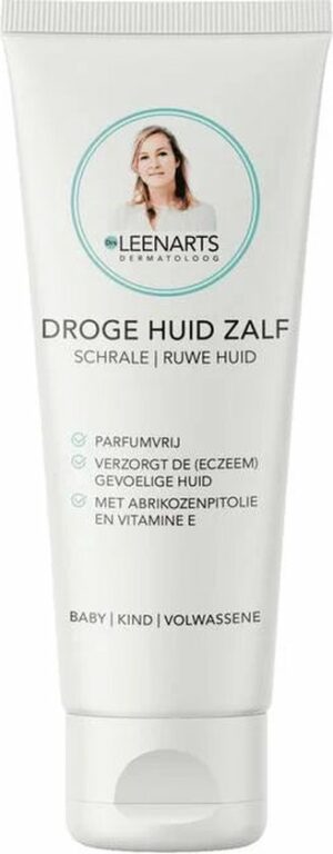 Drs Leenarts Droge Huid Zalf - Huidverzorging - Eczeem - Vitamine E - Zalf - Parfumvrij - 100ml
