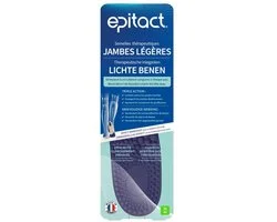 Epitact Therapeutische Inlegzolen lichte benen 42-44 - 1 paar