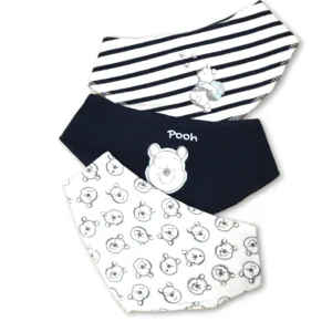 Disney Winnie De Poeh Slabbetjes - maat 80-86 - 3 Stuks