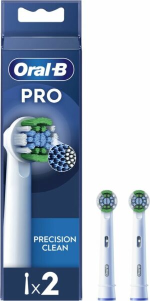 Oral-B Opzetborstels Precision Clean Wit 2 stuks
