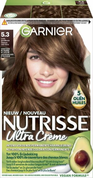 Garnier Nutrisse Creme Haarverf 53 - Licht goudbruin