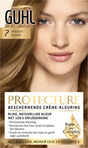 Guhl Beschermende Cremekleuring - 7 Middenblond