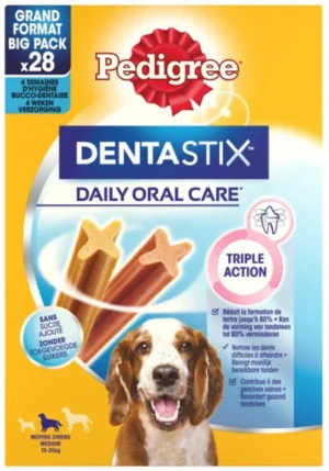 Pedigree Dentastix Medium Multipack 28-Pack - Hondensnacks - 720 g 28 stuks
