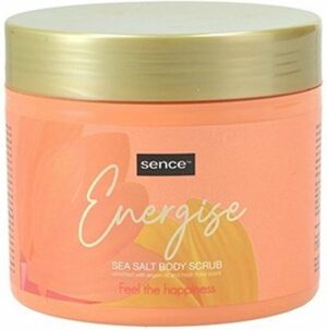 Sence Of Wellness Energise Sea Salt Body Scrub Feel The Happiness 500gr