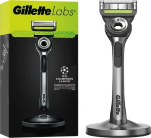 GilletteLabs With Exfoliating Bar Van Gillette - Magnetische Houder - 1 Scheermes - 1 Scheermesje