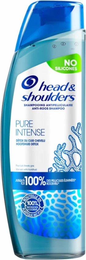 Head & Shoulders - Shampoo - Pure Intense - Hoofdhuid Detox - 250ml