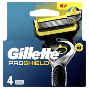 Gillette Proshield Navul Scheermessen - 4 Stuks