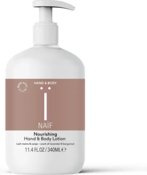 Naïf - Verzorgende Hand & Body lotion - 340ml - Huidverzorging - met Natuurlijke Ingrediënten