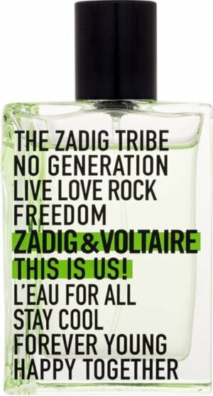 Zadig & Voltaire This is Us! L’Eau For All 50 ml Eau de Toilette - Unisex