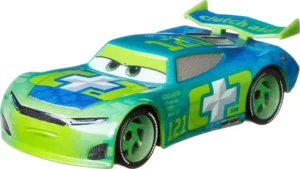 Disney Cars auto Noah Gocek voertuig - afmeting 8 cm schaal 1:55