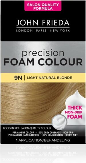 John Frieda Precision Foam Colour Haarkleuring - 9N Light Natural Blonde