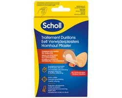 Scholl Eeltpleisters - Eeltverwijderaar - 40% Salicylzuur - Dermatologisch Getest - 4 Stuks