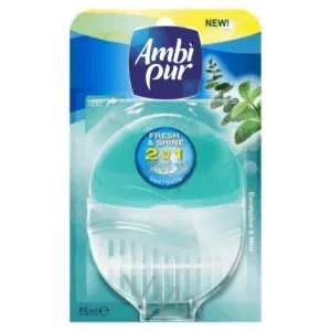 Ambi Pur 2-in-1 Toiletblok Fresh & Shine Vloeibaar - 55 ml