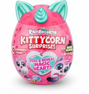 ZURU Rainbocorns Kittycorn Surprise - Roze - Verrassingsei - 18x12 cm