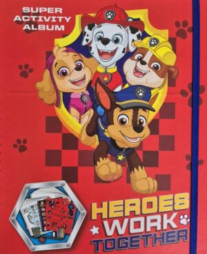 Paw Patrol - Creatief Album - Activity Album - Kleurboek - Stickers - Stiften - Knutselen -Heroes work Together