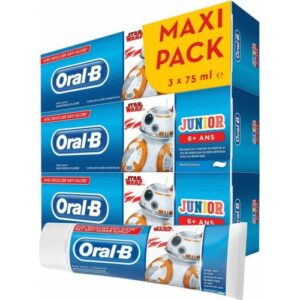 Oral-B Junior Star Wars 6+ Jaar Tandpasta - 3 x 75 ml