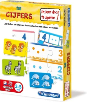Clementoni - De Cijfers - Ik leer door te spelen - Educatief spel - Vanaf 3 jaar