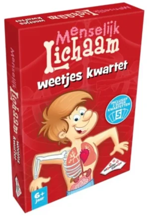Identity Games Menselijk Lichaam Kwartet, Kwartet, Kwartet menselijk lichaam, Kinder kwartet