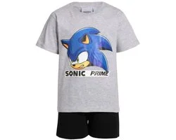 sonic the hedgedog shortama - Pyjama Kinderen - sonic - Korte mouw - Maat 128/134 - 100% katoen
