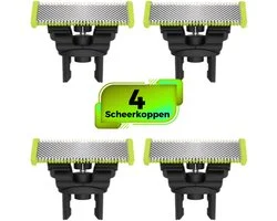 Maxenza Vervangmesjes Geschikt voor Philips OneBlade - QP2520/QP2530/QP2620/QP2630/QP2724/QP2834 - 4 Mesjes